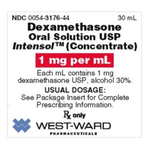 Desxamethasone Intensol Dexamethasone 1 mg / 1 mL Solution 30 mL