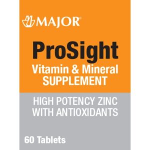 Multivitamin Supplement Prosight Vitamin A / Ascorbic Acid 5,000 IU – 60 mg Strength Tablet 60 per Bottle