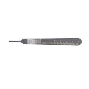 Scalpel Handle McKesson Argent German Stainless Steel Size 3