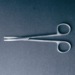 Dissecting Scissors McKesson Argent Metzenbaum 7 Inch Length Surgical Grade Stainless Steel NonSterile Finger Ring Handle Straight
