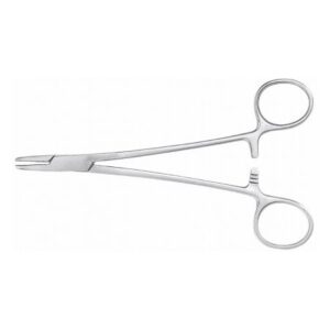 Needle Holder McKesson Mayo-Hegar 5 Inch Length Serrated Jaws Finger Ring Handle