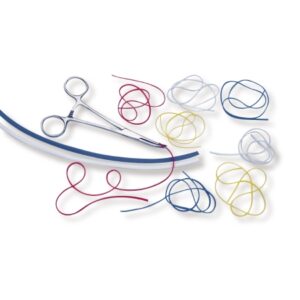 Vessel Loop McKesson Maxi Blue Silicone Radiopaque Sterile 0.04 X 16 Inch