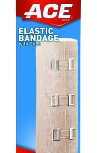 Elastic Bandage 3M ACE 6 Inch X 5-1/3 Foot Clip Detached Closure Tan NonSterile Standard Compression