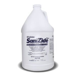 Surface Disinfectant Cleaner SaniZide Plus Broad Spectrum Manual Pour Liquid 1 gal. Jug Ammonia Scent NonSterile