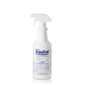 Surface Disinfectant Cleaner SaniZide Plus Broad Spectrum Trigger Spray Liquid 32 oz. Bottle Ammonia Scent NonSterile