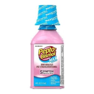 Anti-Diarrheal Pepto Bismol 1,050 mg Strength Liquid 4 oz.