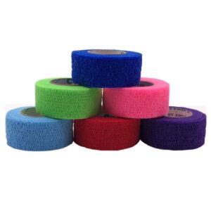 Cohesive Bandage Co-Flex?Med 2 Inch X 5 Yard Self-Adherent Closure Neon Pink / Blue / Purple / Light Blue / Neon Green / Red NonSterile 16 lbs. Tensile Strength