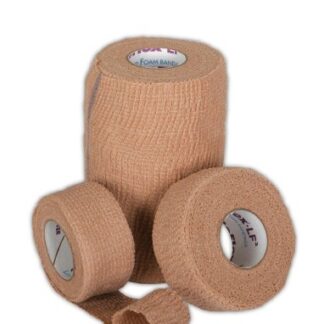 Cohesive Bandage CoFlex 3 Inch X 5 Yard Self-Adherent Closure Tan Sterile 14 lbs. Tensile Strength