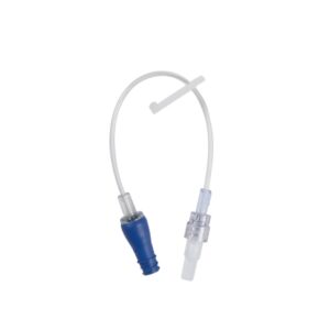 IV Extension Set Bravo 24 Needle-Free Port Mini Bore 7 Inch Tubing Without Filter