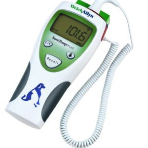 Electronic Probe Thermometer SureTemp Rectal Veterinary Probe Handheld / Wall Mount