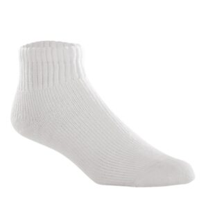 Diabetic Compression Socks JOBST Sensifoot Crew Small White Closed Toe