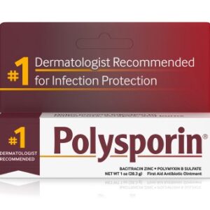 First Aid Antibiotic Bacitracin / Polymyxin B Polysporin Ointment 1 oz. Tube