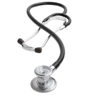 Sprague Stethoscope Adscope 647 Black 1-Tube 22 Inch Tube Double Sided Chestpiece