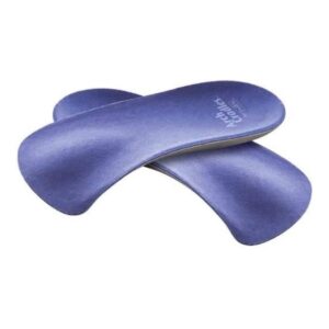 Shoe Insert Arch Cradles Soft Support Preforms Thermo Plastic Rubber Male 11 to 12 Blue