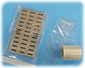 Sterilization Pouch Dry Heat 7 X 10-1/2 Inch Transparent Self Seal Nylon