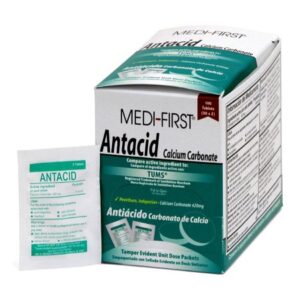 Antacid Medi-First 420 mg Strength Chewable Tablet 100 per Box