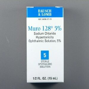 Hypertonicity Agent Muro 128 0.5 oz. Eye Drops