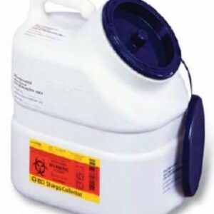 Pharmaceutical Waste Container Recykleen White Base 12 H X 10-1/2 W X 7-1/2 D Inch Vertical Entry 3 Gallon