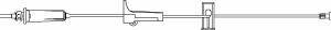 Primary IV Administration Set BBraun Gravity Without Ports 15 Drops / mL Drip Rate Without Filter 85 Inch Tubing Solution Without Flow Regulator