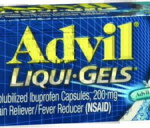 Pain Relief Advil Liqui-Gels 200 mg Strength Ibuprofen Capsule 160 per Bottle