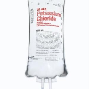Potassium Chloride / Sodium Chloride 0.9% 20 mEq / 1,000 mL IV Solution 1,000 mL