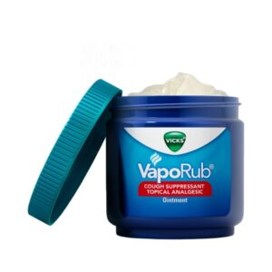 Chest Rub Vicks VapoRub 4.8% – 1.2% – 2.6% Strength Ointment 6 oz.