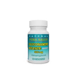 Joint Health Supplement Pura Salud Glucosamine HCI 500 mg Strength Capsule 60 per Bottle