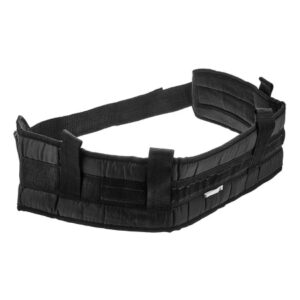 Gait Belt with Handles 64 Inch Length Black Polyester