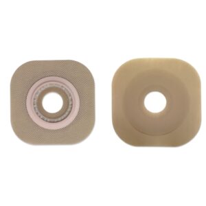 Ostomy Barrier New Image Flextend Precut, Extended Wear Without Tape 44 mm Flange Green Code System Hydrocolloid 1-1/4 Inch Opening