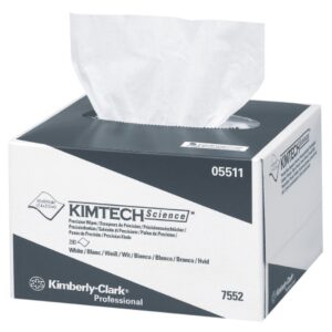 Task Wipe Kimtech Science Precision Light Duty 280 Count Box 4-2/5 X 8-2/5 Inch NonSterile Disposable