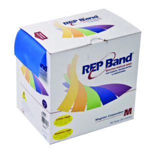 Exercise Resistance Band REP Band Blueberry 4 Inch X 50 Yard Heavy Resistance