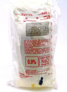 Irrigation Solution 0.9% Sodium Chloride, Preservative Free Not for Injection Flexible Bag 1,000 mL