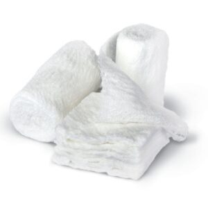 Fluff Bandage Roll Dermacea 3-4/10 Inch X 3-6/10 Yard 6-Ply NonSterile 96 per Pack