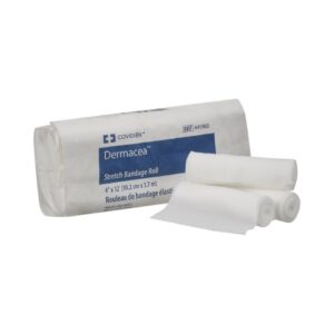 Conforming Bandage Dermacea 4 Inch X 4 Yard 1-Ply NonSterile 12 per Pack