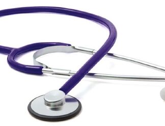 General Exam Stethoscope Proscope 660 Purple 1-Tube 21 Inch Tube Single Sided Chestpiece