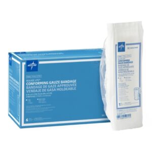 Fluff Bandage Roll Bulkee Lite 6 Inch X 4-1/2 Yard 3-Ply Sterile 1 per Pack