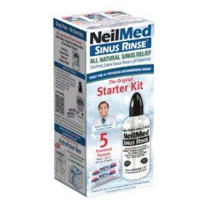 Saline Nasal Rinse Kit Neilmed Sinus Rinse 5 Packets