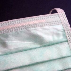 Surgical Mask Cardinal Health Anti-fog Film ASTM Level 1 Tie Closure One Size Fits Most
