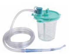 Suction Tube Handle with Tubing Big Yank Angled Type Bulb Tip Yankauer Style Control Valve Vent 10.32 Inch Sterile