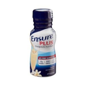 Oral Supplement Ensure Plus Therapeutic Nutrition Vanilla Flavor Liquid 8 oz. Bottle