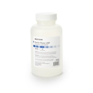 Irrigation Solution – OTC McKesson Sterile Water for Irrigation Not for Injection Bottle, Screw Top 250 mL