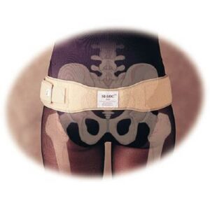 Sacroiliac Belt SI-LOC Large / X-Large Hook and Loop Strap Closure 47 to 60 Inch Pelvis Circumference Adult