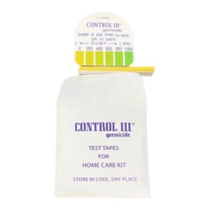 Germicidal Solution Test Strip Control III 15 Test Strips