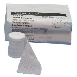 Conforming Bandage Dermacea 6 Inch X 4 Yard 1-Ply Sterile 1 per Pack