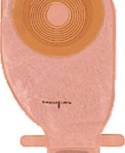 Ostomy Pouch AssuraInspire One-Piece System 11-1/4 Inch Length Flat, Pre-Cut 1-3/8 Inch Stoma Drainable