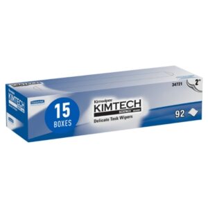 Delicate Task Wipe Kimtech Science Kimwipes Light Duty 90 Count Box 14-7/10 X 16-3/5 Inch NonSterile Disposable