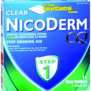 Stop Smoking Aid Nicoderm CQ 21 mg Strength Transdermal Patch