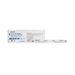 McKesson Sterilization Chemical Indicator Strip Steam / EO Gas 8 Inch Length