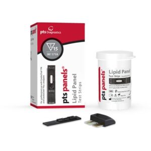 General Chemistry Reagent PTS Panels High-Density Lipoprotein (HDL) Cholesterol, Total Cholesterol (TC), Triglycerides, Low-Density Lipoprotein (LDL), TC / HDL Ratio CLIA Waived For Cardiochek PA Analyzer