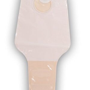 Ostomy Pouch Sur-Fit Natura Two-Piece System 10 Inch Length Drainable